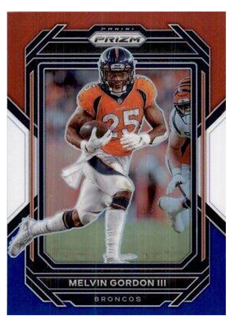 2022 Panini Prizm Base Set Melvin Gordon III #88 card