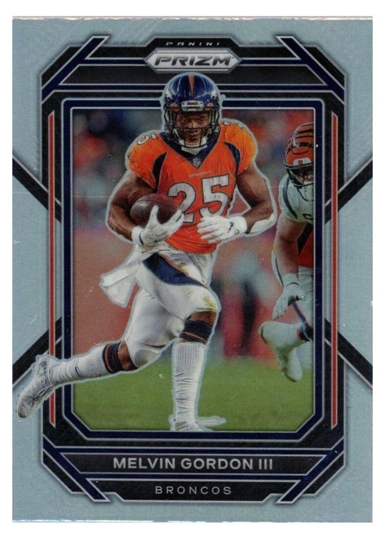 2022 Panini Prizm Base Set Melvin Gordon III #88 card
