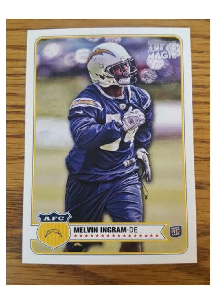 2012 Topps Magic Melvin Ingram #7 card