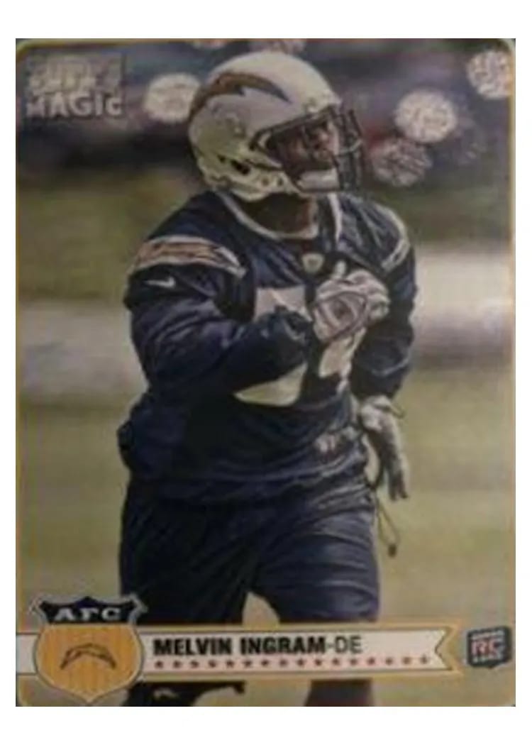2012 Topps Magic Melvin Ingram #7 card