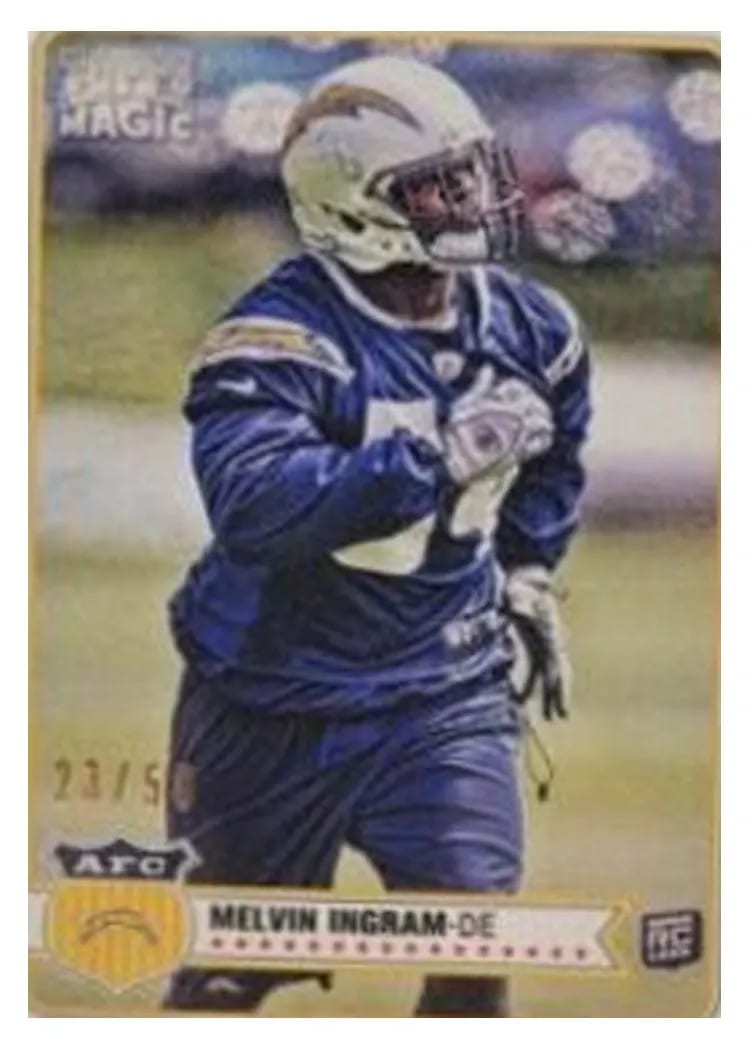 2012 Topps Magic Melvin Ingram #7 card