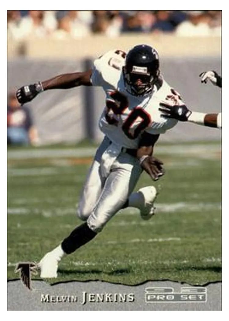 1993 Pro Set Melvin Jenkins #73 card