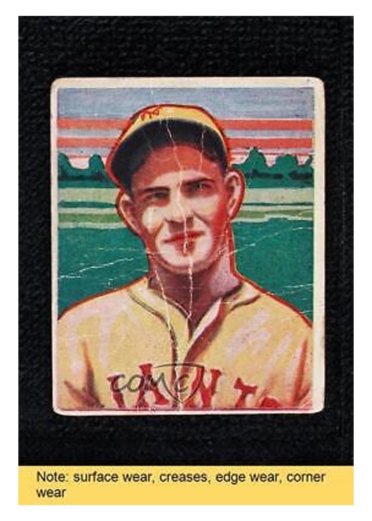 1933 George C. Miller Melvin Ott card