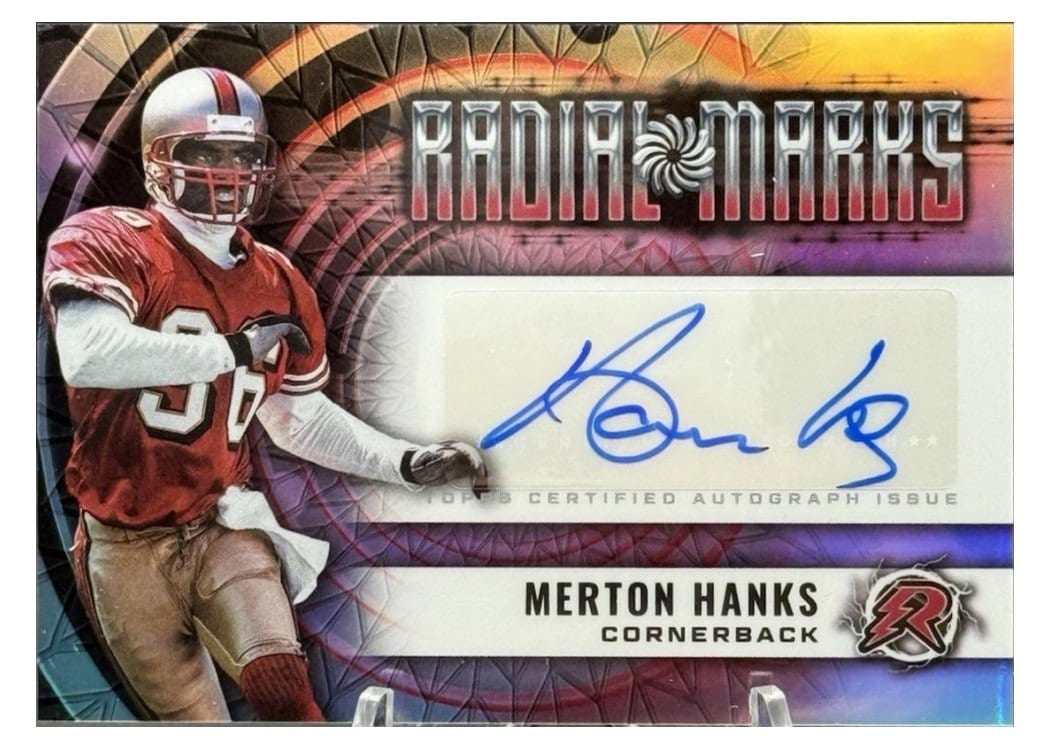 2024 Topps Resurgence Radial Marks Merton Hanks #RM-MH card