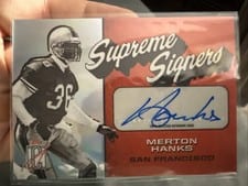 2024 Topps Signature Class Supreme Signers Merton Hanks #SS-MH card