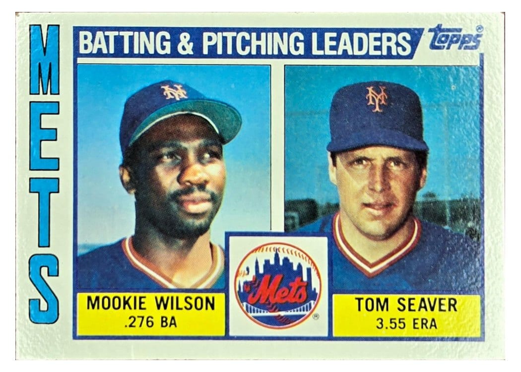 1984 Topps Mets Leaders #246 card
