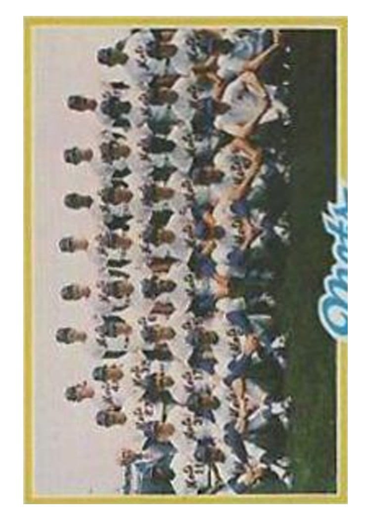 1978 Topps Mets Team #356 card