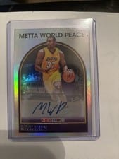 2025-26 Topps Signed and Sealed Metta World Peace #BSI-MW card