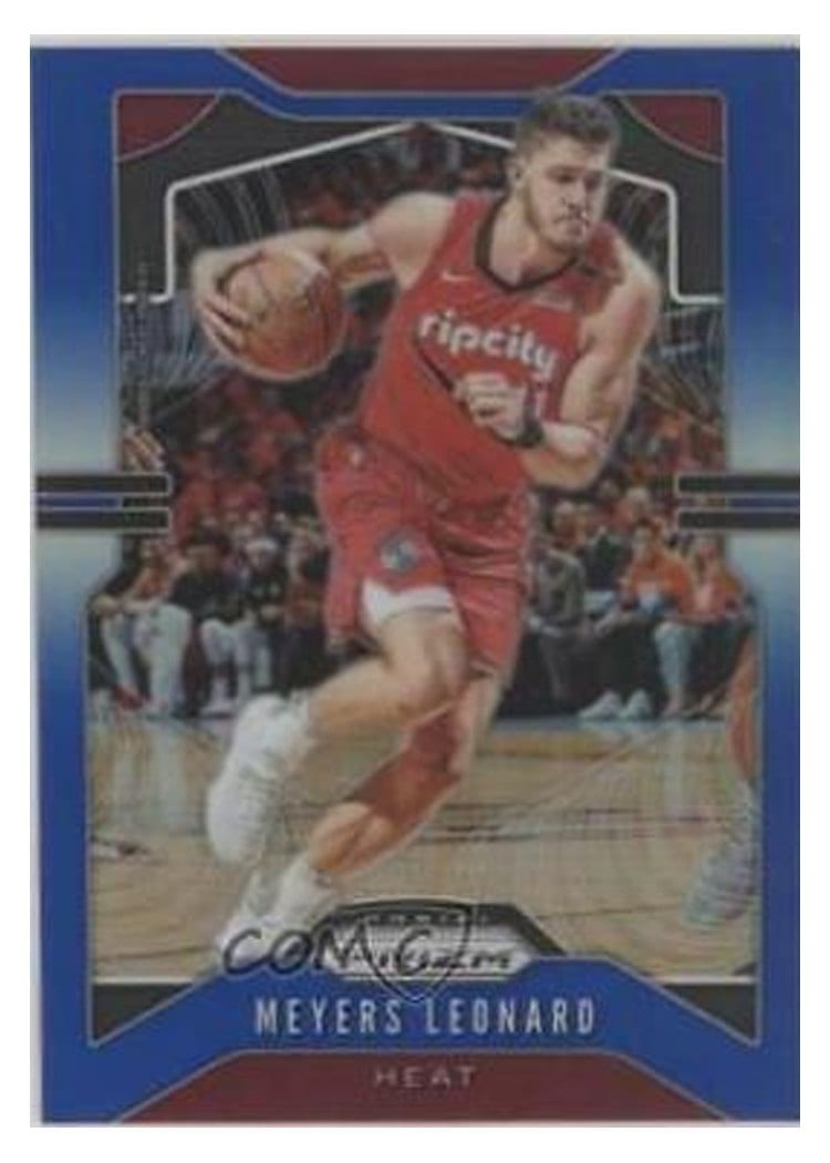 2019-20 Panini Prizm Base Set Meyers Leonard #117 card