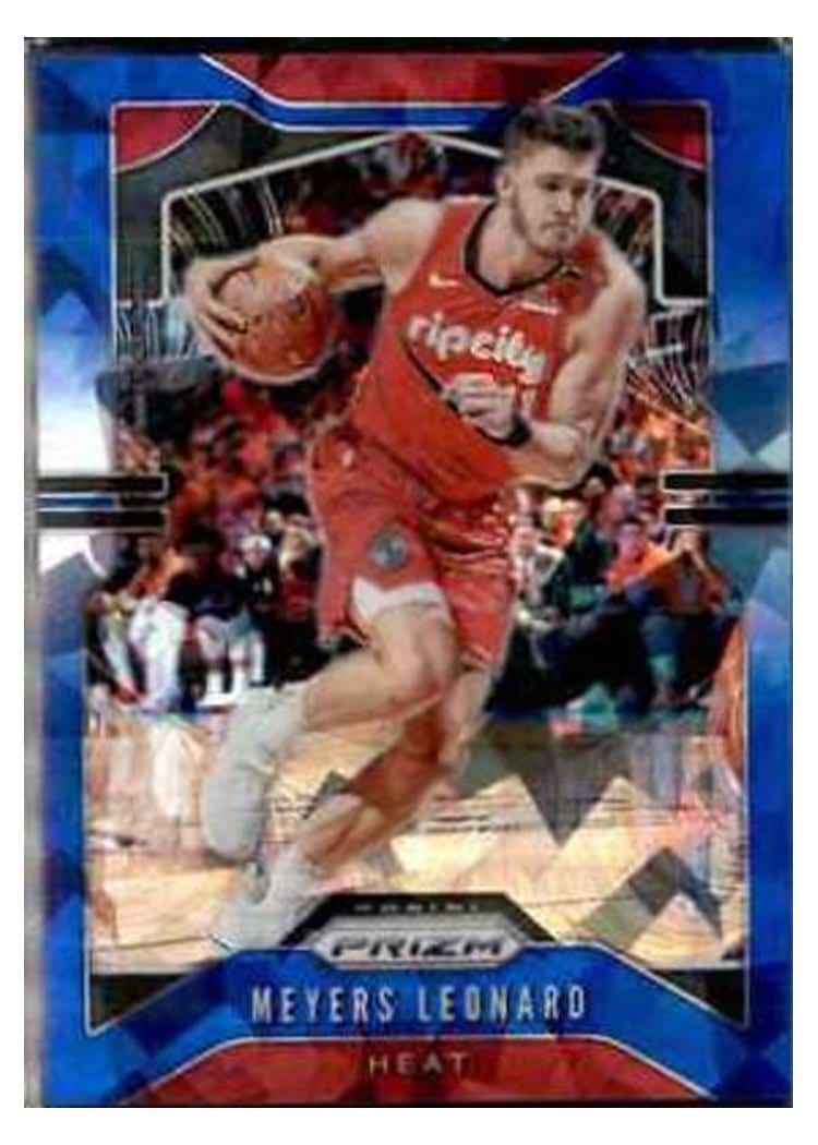 2019-20 Panini Prizm Base Set Meyers Leonard #117 card