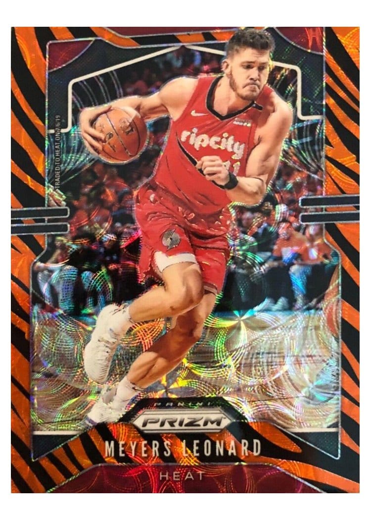 2019-20 Panini Prizm Base Set Meyers Leonard #117 card
