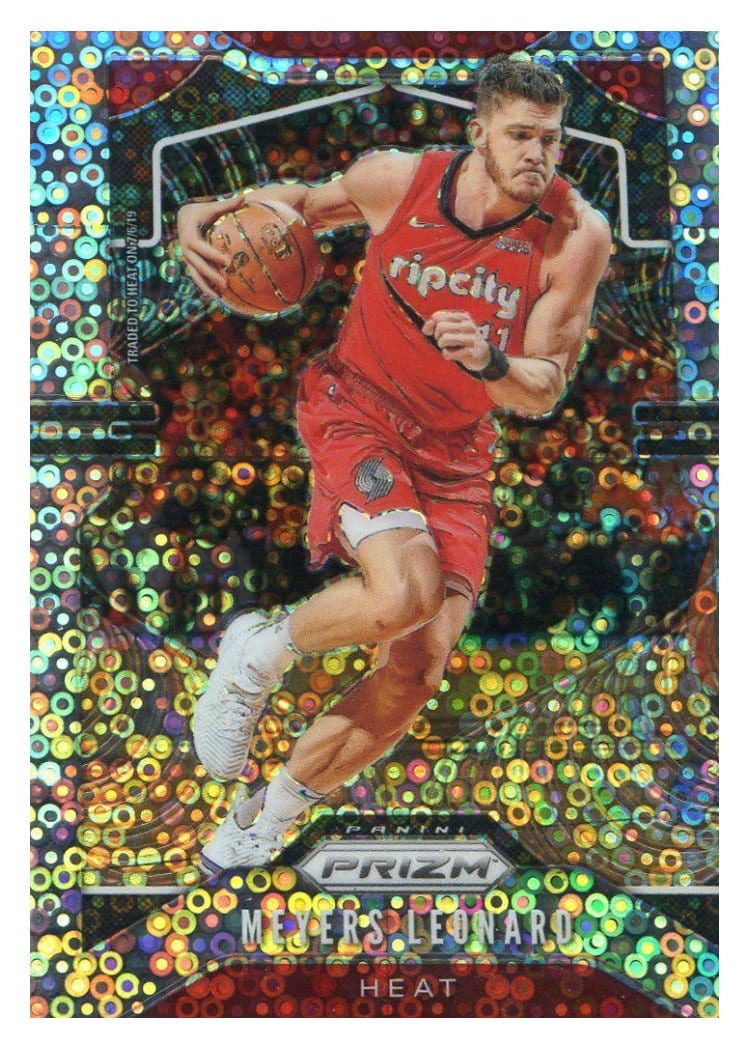 2019-20 Panini Prizm Base Set Meyers Leonard #117 card