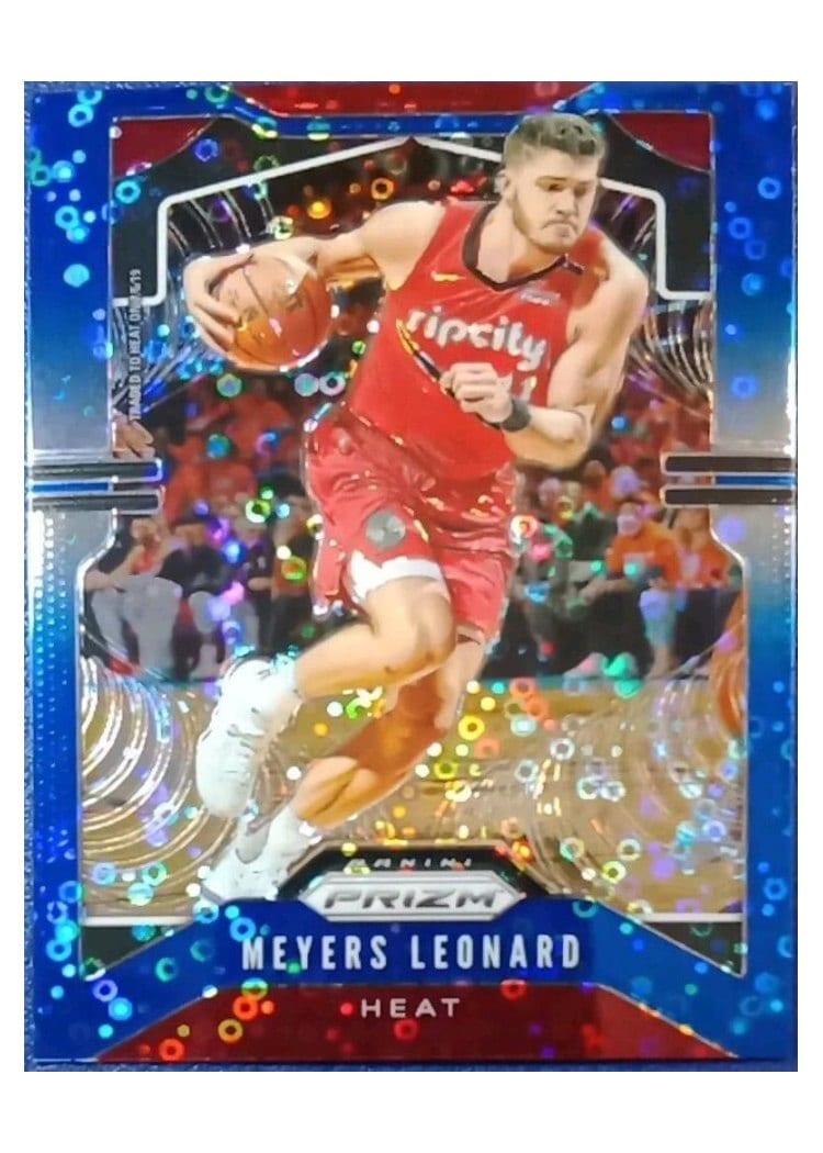 2019-20 Panini Prizm Base Set Meyers Leonard #117 card