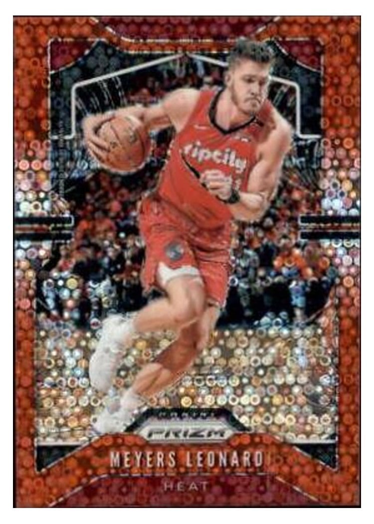 2019-20 Panini Prizm Base Set Meyers Leonard Fast Break Prizm Red #117