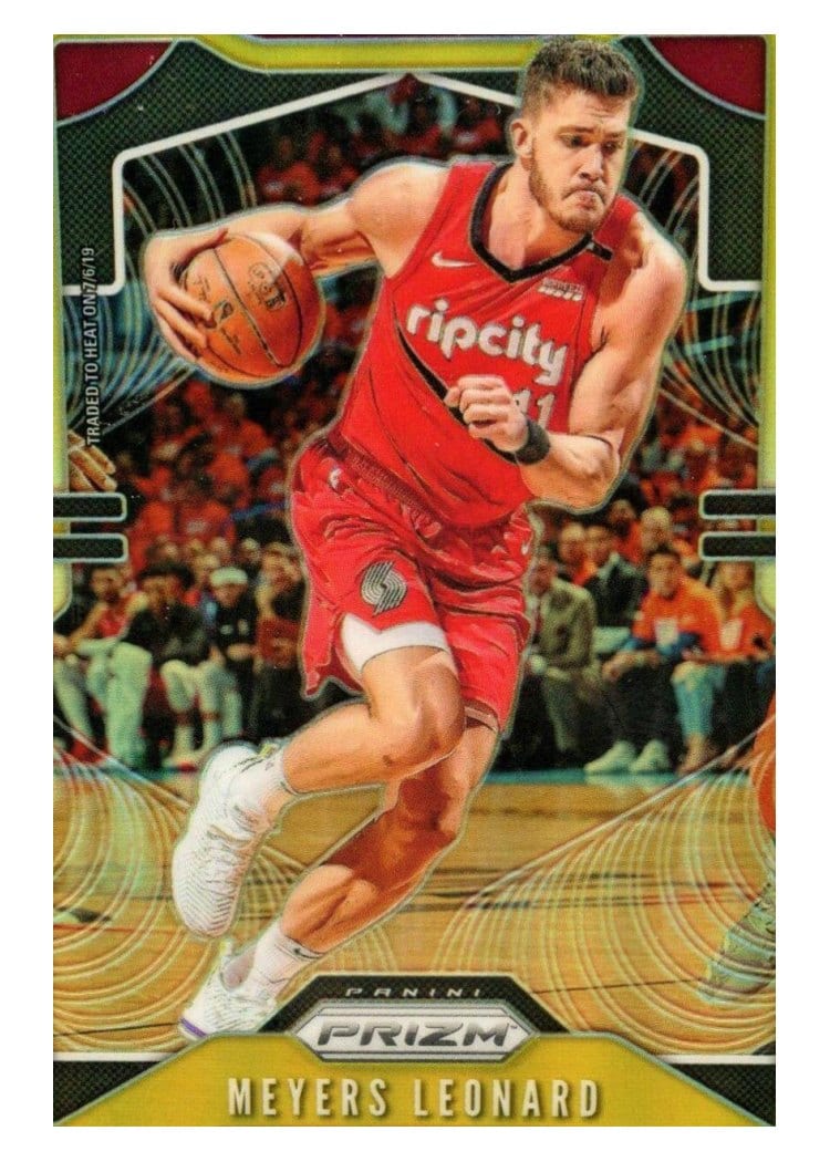 2019-20 Panini Prizm Base Set Meyers Leonard #117 card