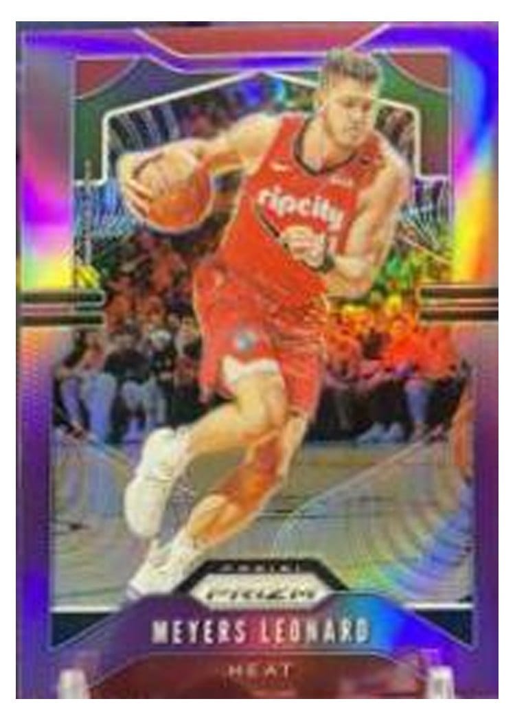 2019-20 Panini Prizm Base Set Meyers Leonard #117 card
