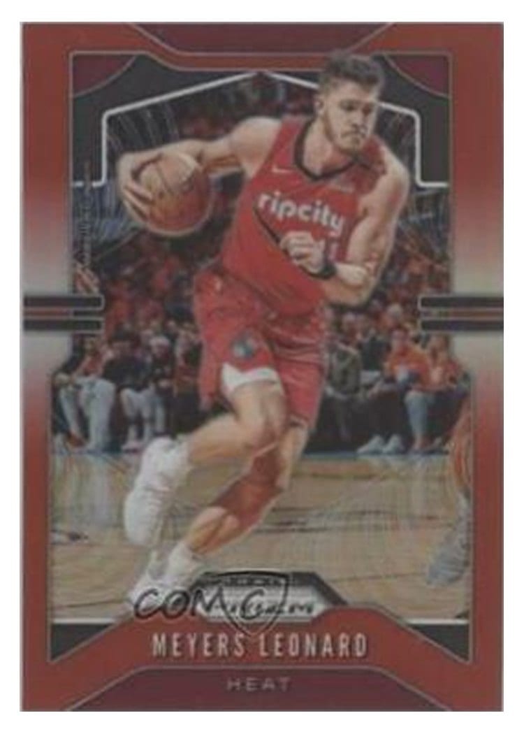 2019-20 Panini Prizm Base Set Meyers Leonard #117 card