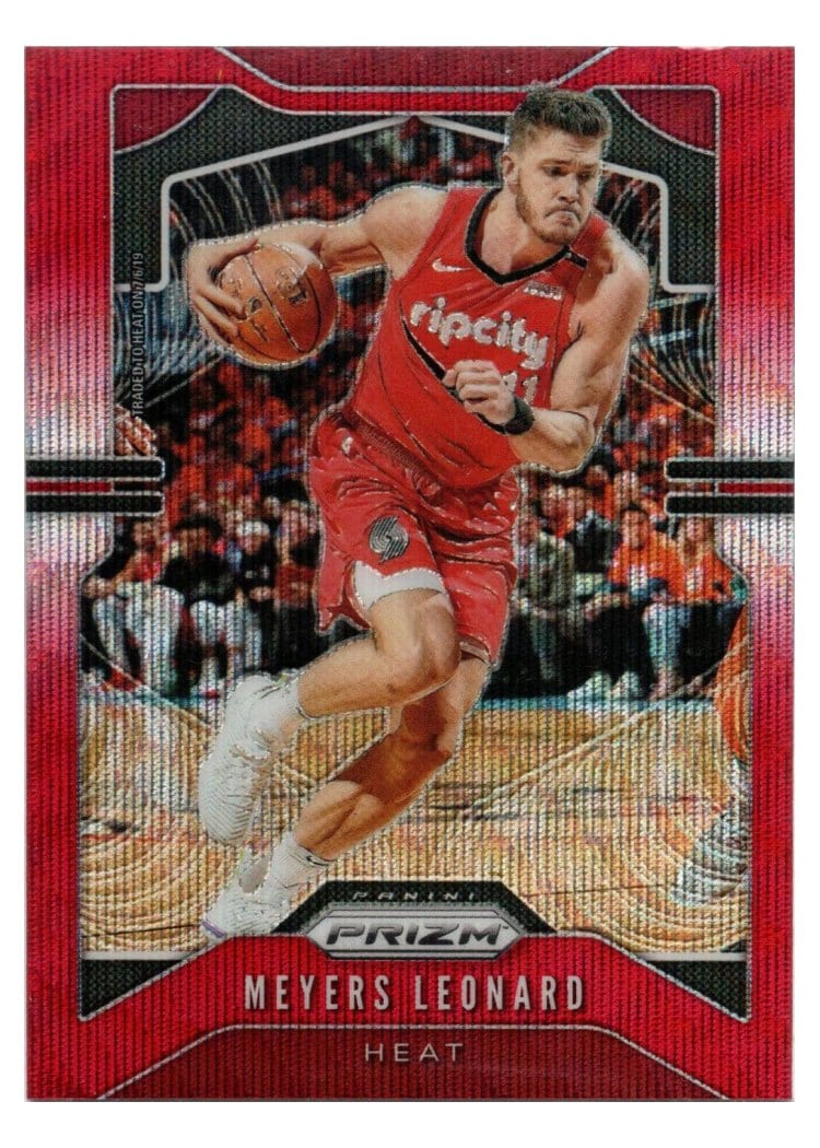 2019-20 Panini Prizm Base Set Meyers Leonard #117 card
