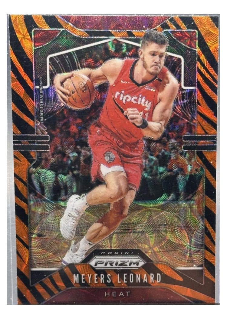2019-20 Panini Prizm Base Set Meyers Leonard Green Choice Prizm #117