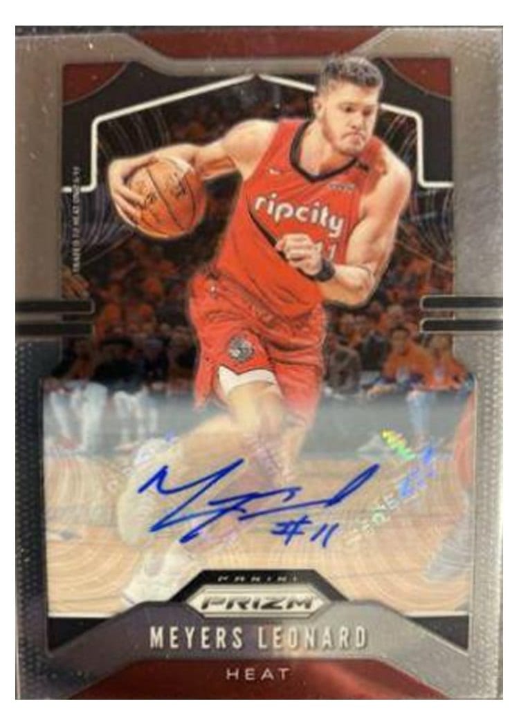 2019-20 Panini Prizm Base Set Meyers Leonard #117 card