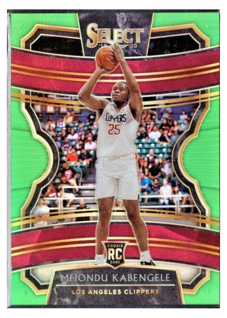 2019-20 Panini Select Base Set Mfiondu Kabengele #19 card