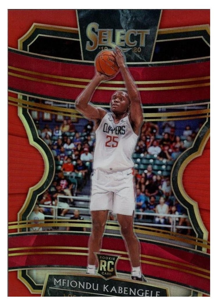 2019-20 Panini Select Base Set Mfiondu Kabengele #19 card