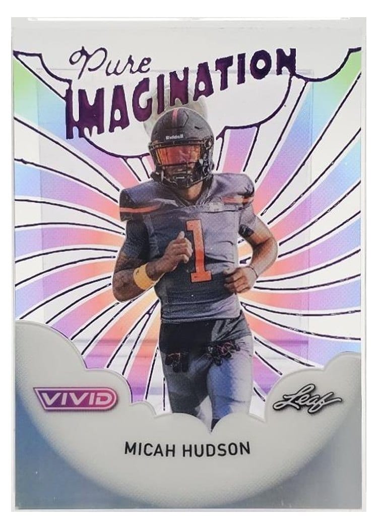 2025 Leaf Vivid Pure Imagination Micah Hudson #PB-29 card