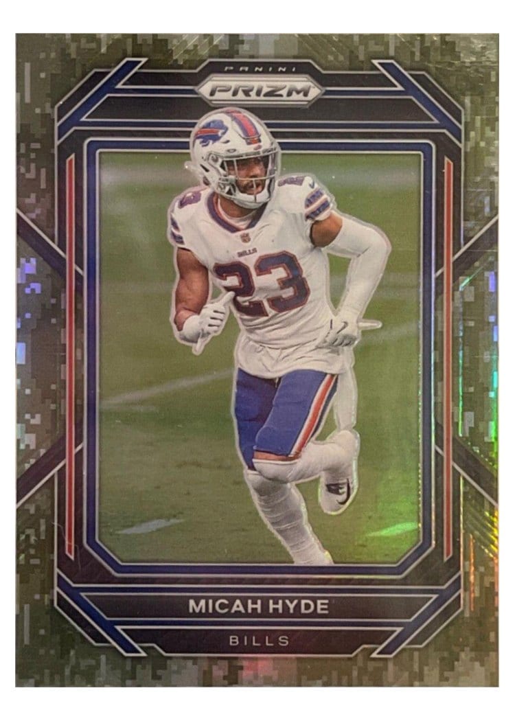 2022 Panini Prizm Base Set Micah Hyde #36 card
