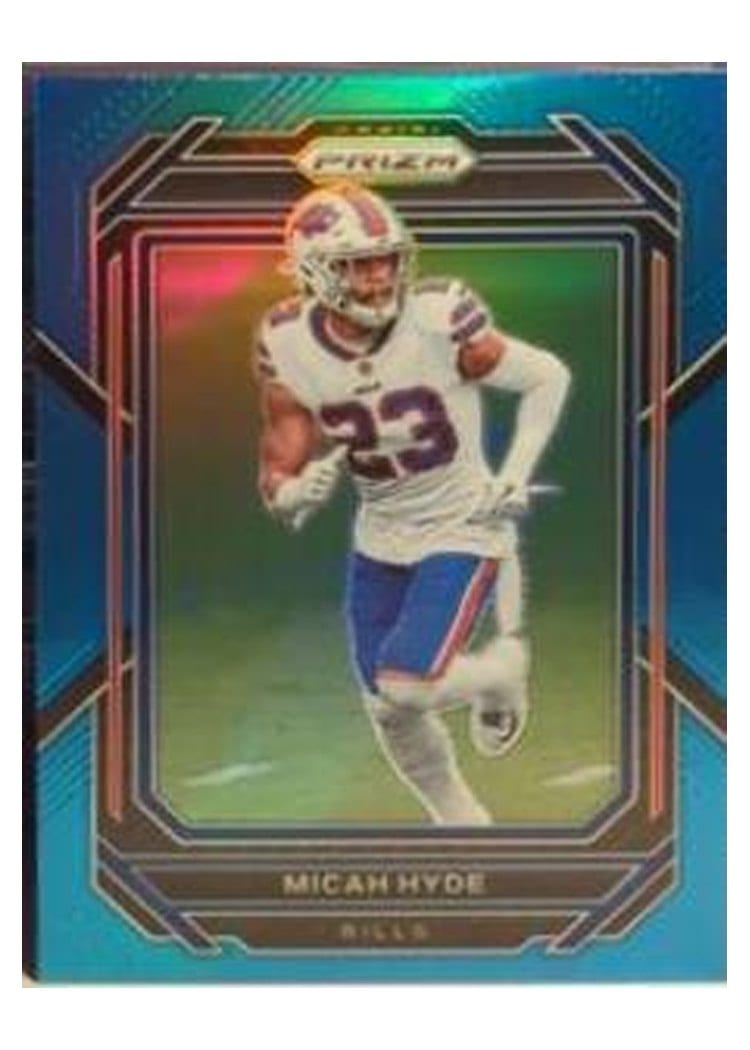 2022 Panini Prizm Base Set Micah Hyde Light Blue #36 card