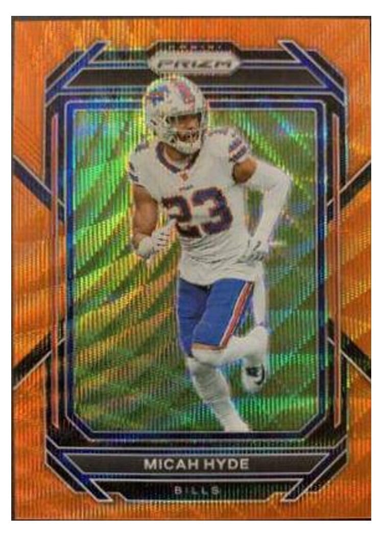 2022 Panini Prizm Base Set Micah Hyde #36 card
