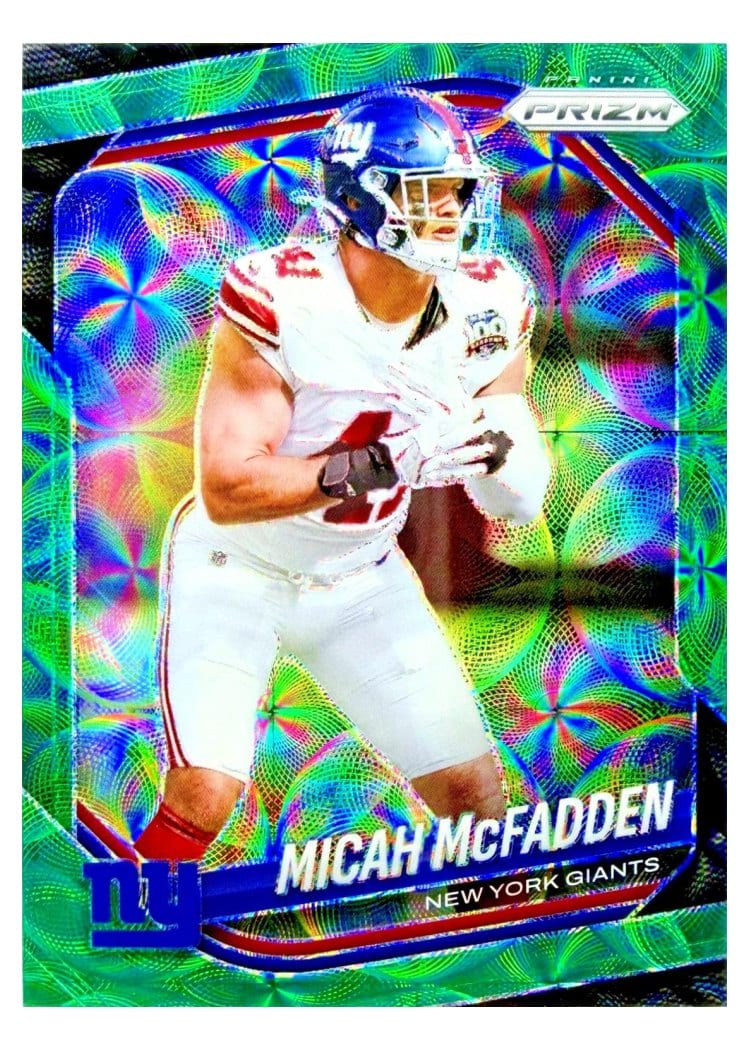 2025 Panini Prizm Base Set Micah McFadden #95 card