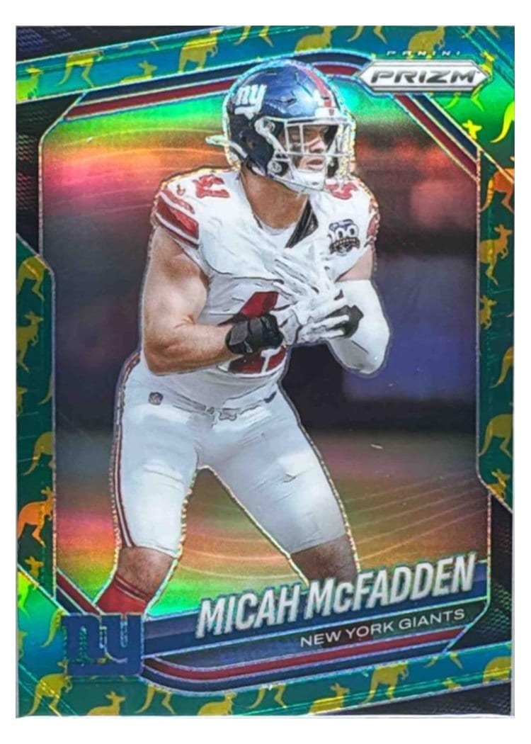 2025 Panini Prizm Base Set Micah McFadden #95 card
