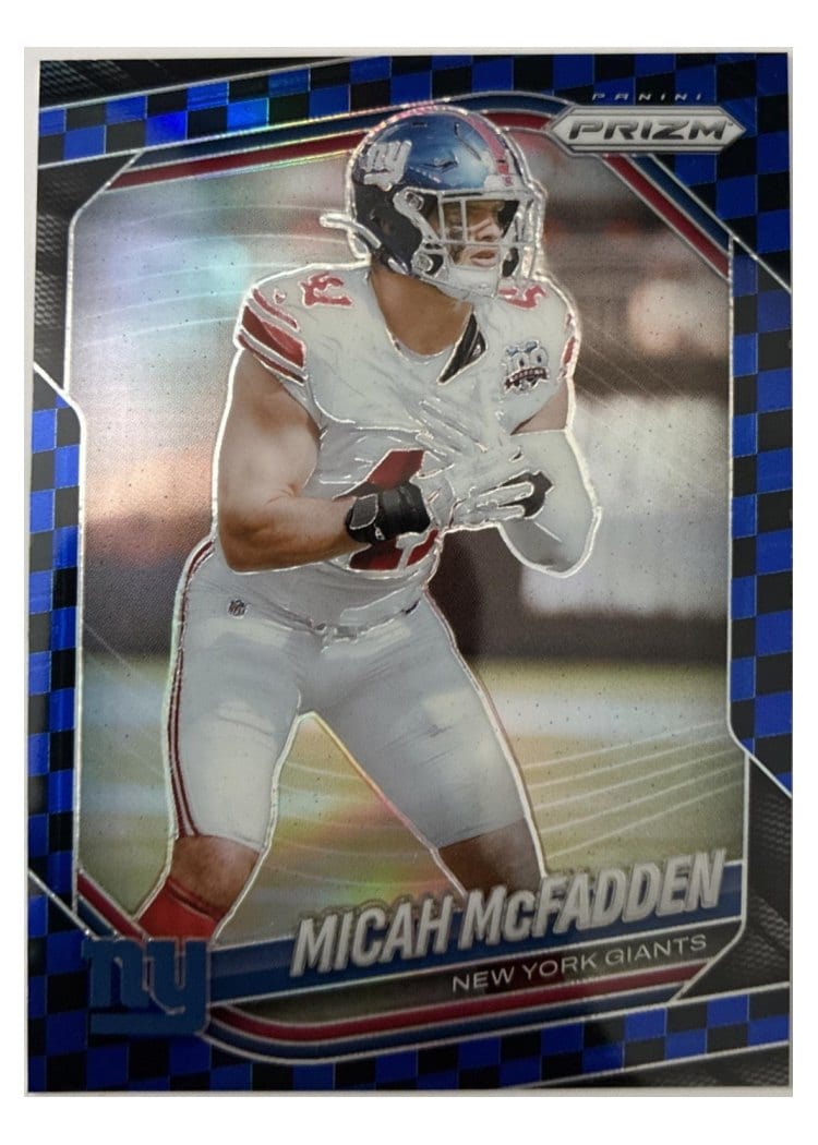 2025 Panini Prizm Base Set Micah McFadden #95 card