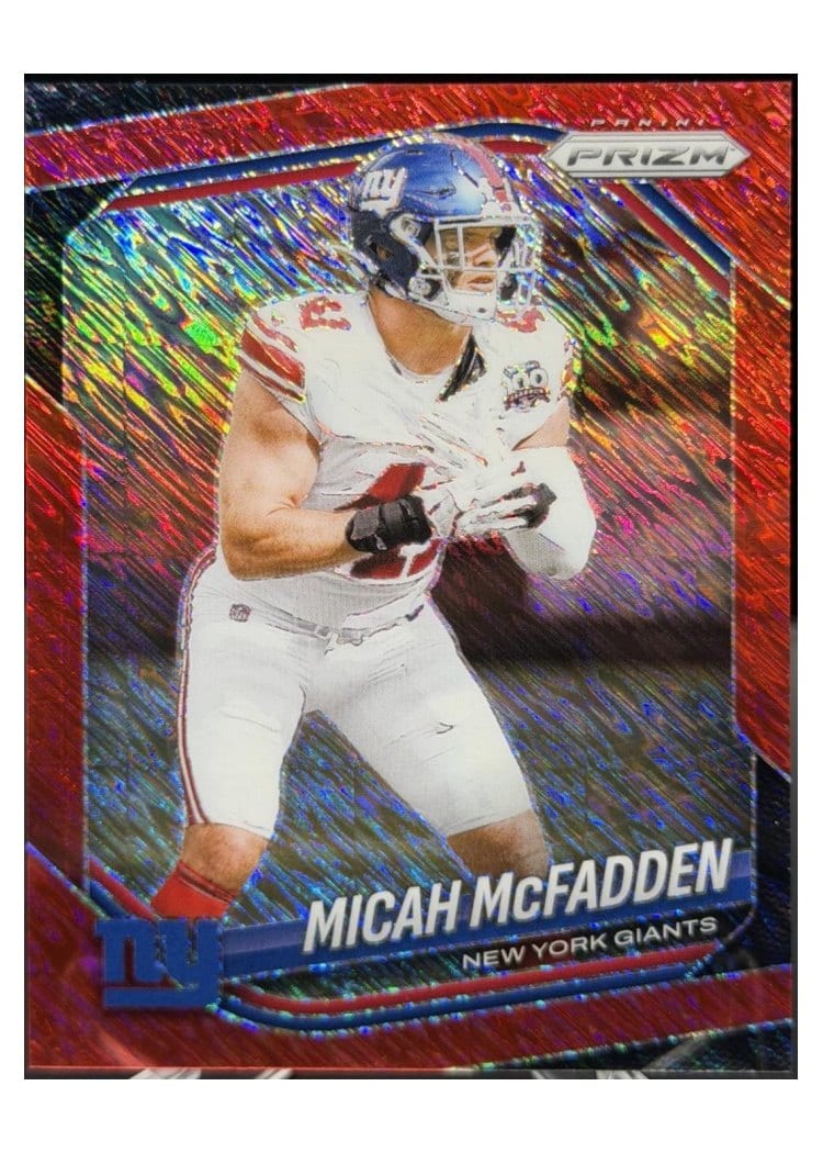2025 Panini Prizm Base Set Micah McFadden #95 card