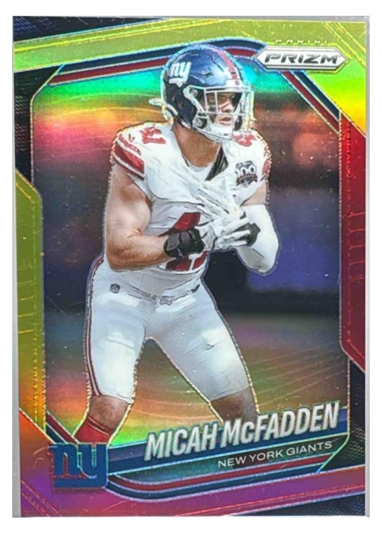 2025 Panini Prizm Base Set Micah McFadden #95 card