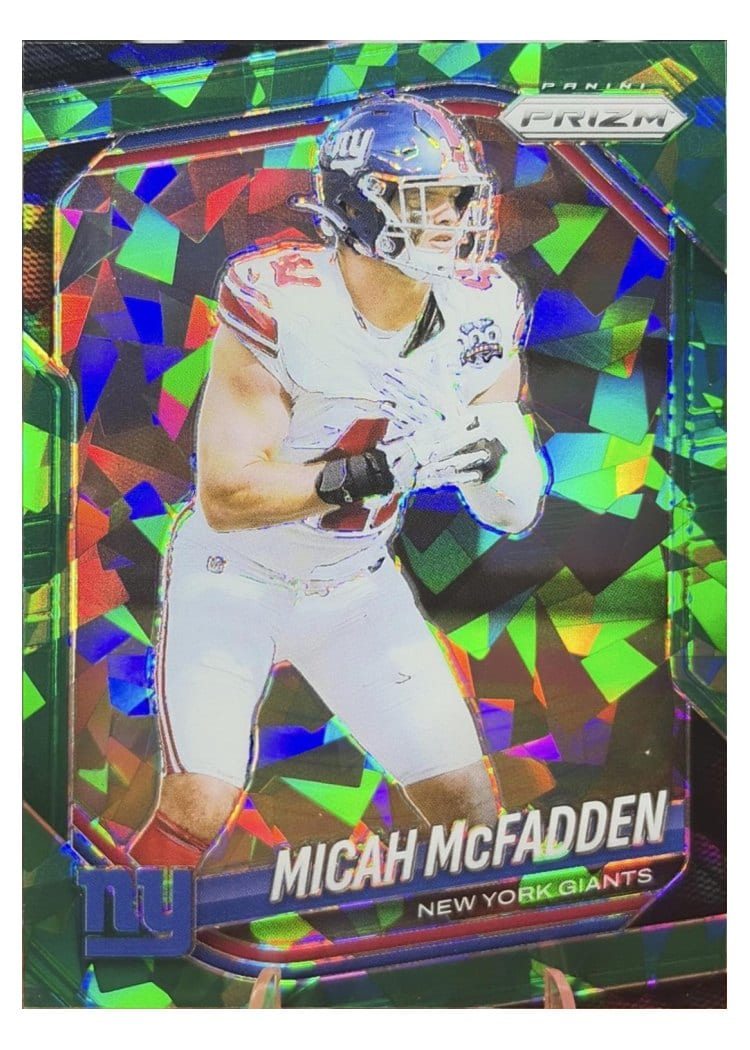 2025 Panini Prizm Base Set Micah McFadden #95 card