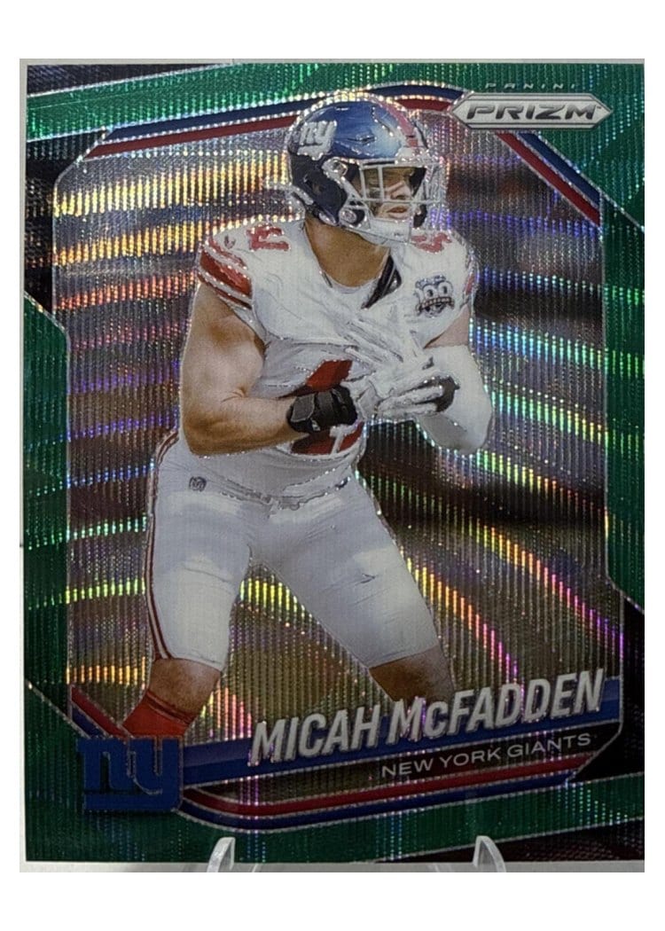2025 Panini Prizm Base Set Micah McFadden #95 card