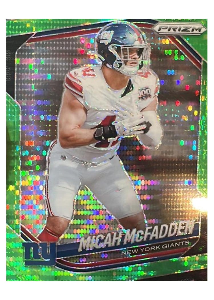2025 Panini Prizm Base Set Micah McFadden #95 card