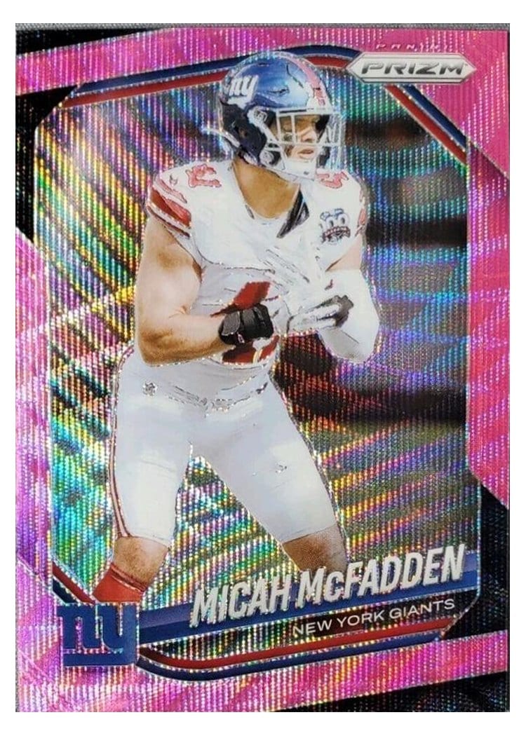2025 Panini Prizm Base Set Micah McFadden #95 card