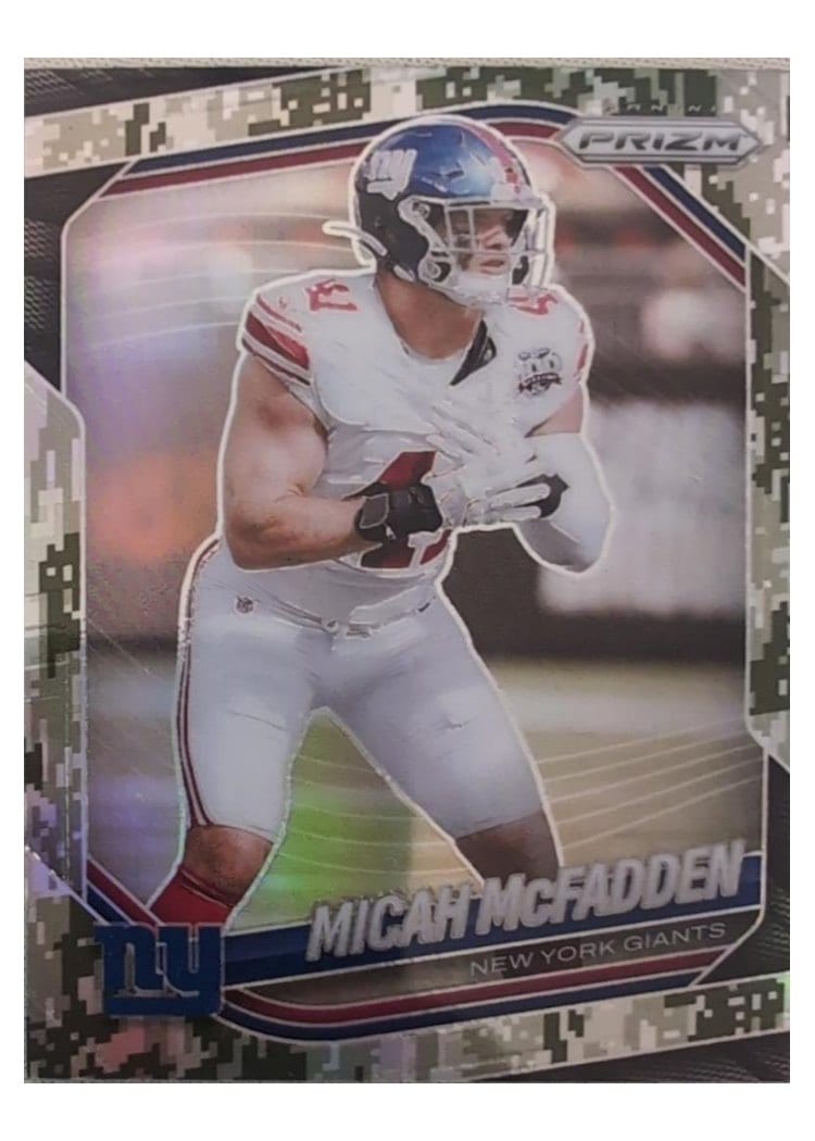 2025 Panini Prizm Base Set Micah McFadden #95 card