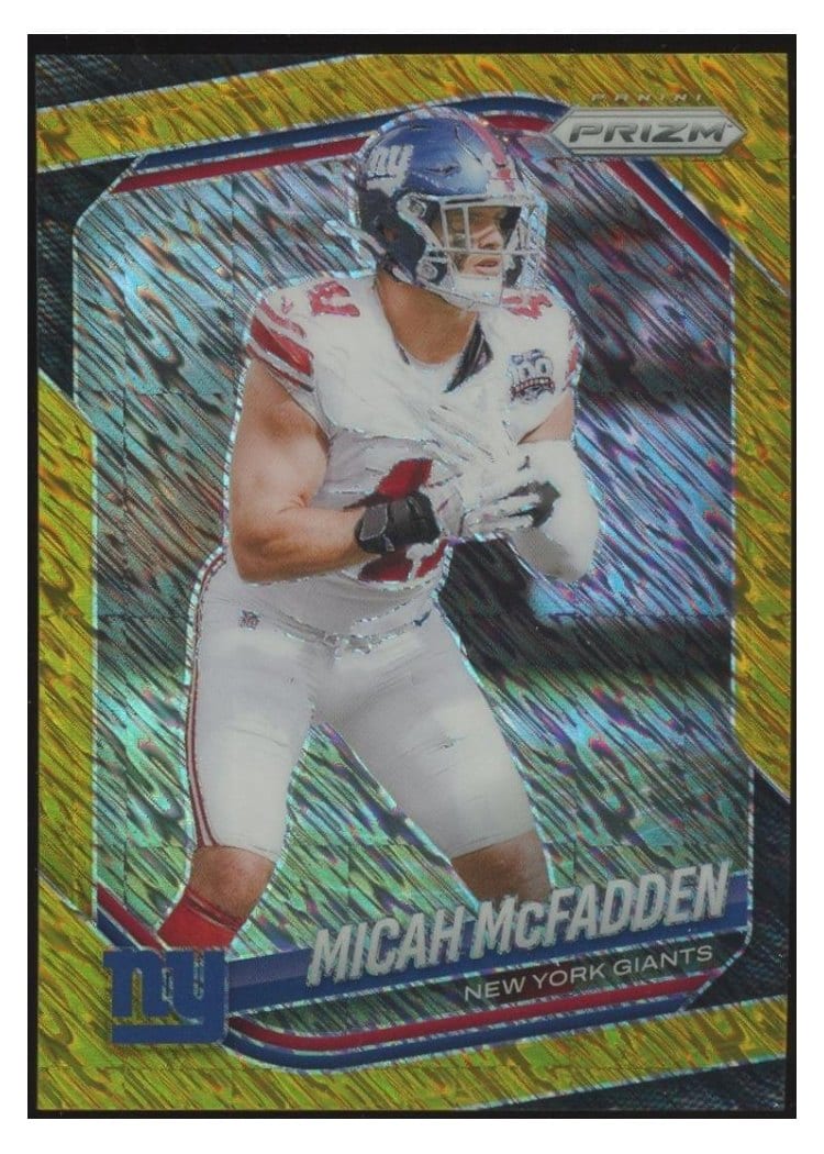 2025 Panini Prizm Base Set Micah McFadden #95 card