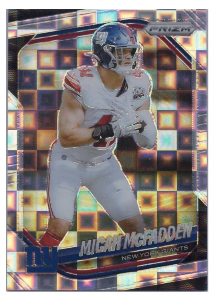 2025 Panini Prizm Base Set Micah McFadden #95 card