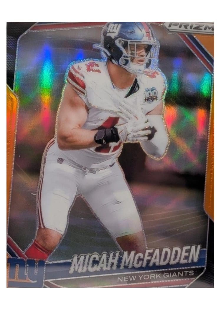 2025 Panini Prizm Base Set Micah McFadden #95 card