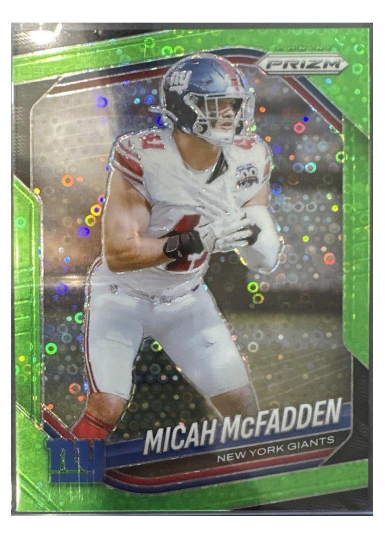 2025 Panini Prizm Base Set Micah McFadden #95 card