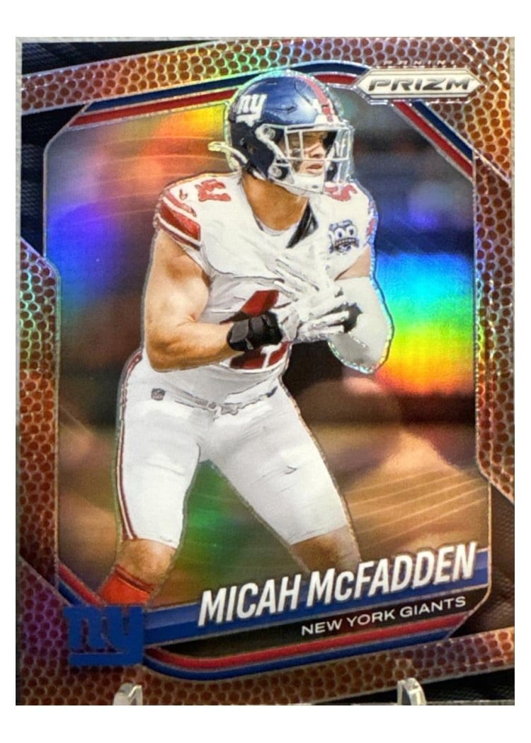 2025 Panini Prizm Base Set Micah McFadden #95 card