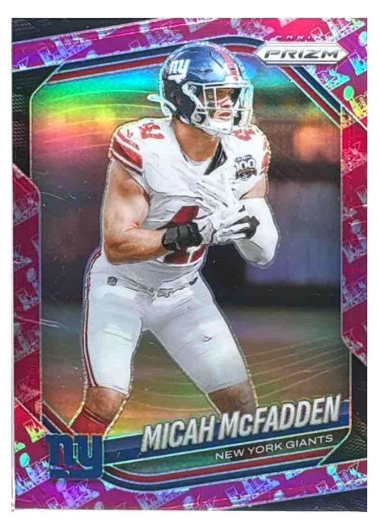 2025 Panini Prizm Base Set Micah McFadden #95 card