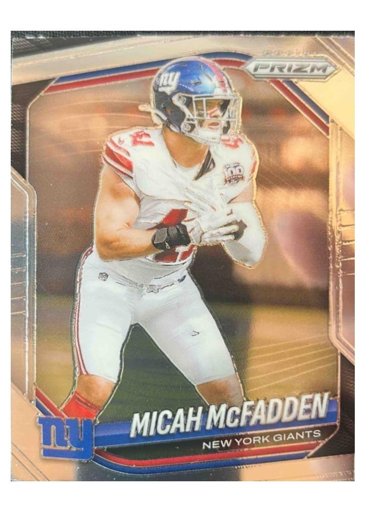 2025 Panini Prizm Base Set Micah McFadden #95 card