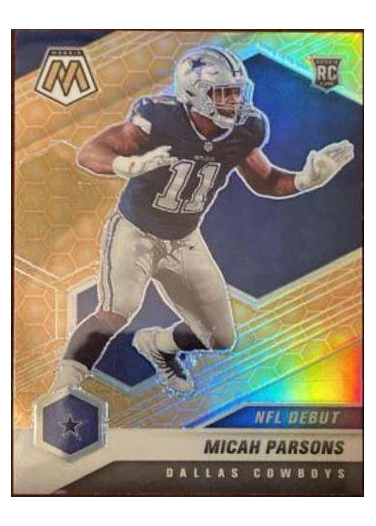 2021 Panini Mosaic Base Set Micah Parsons #257 card