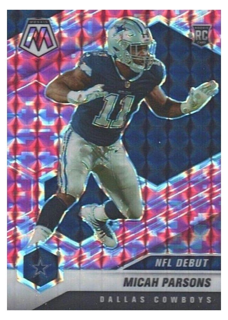 2021 Panini Mosaic Base Set Micah Parsons #257 card