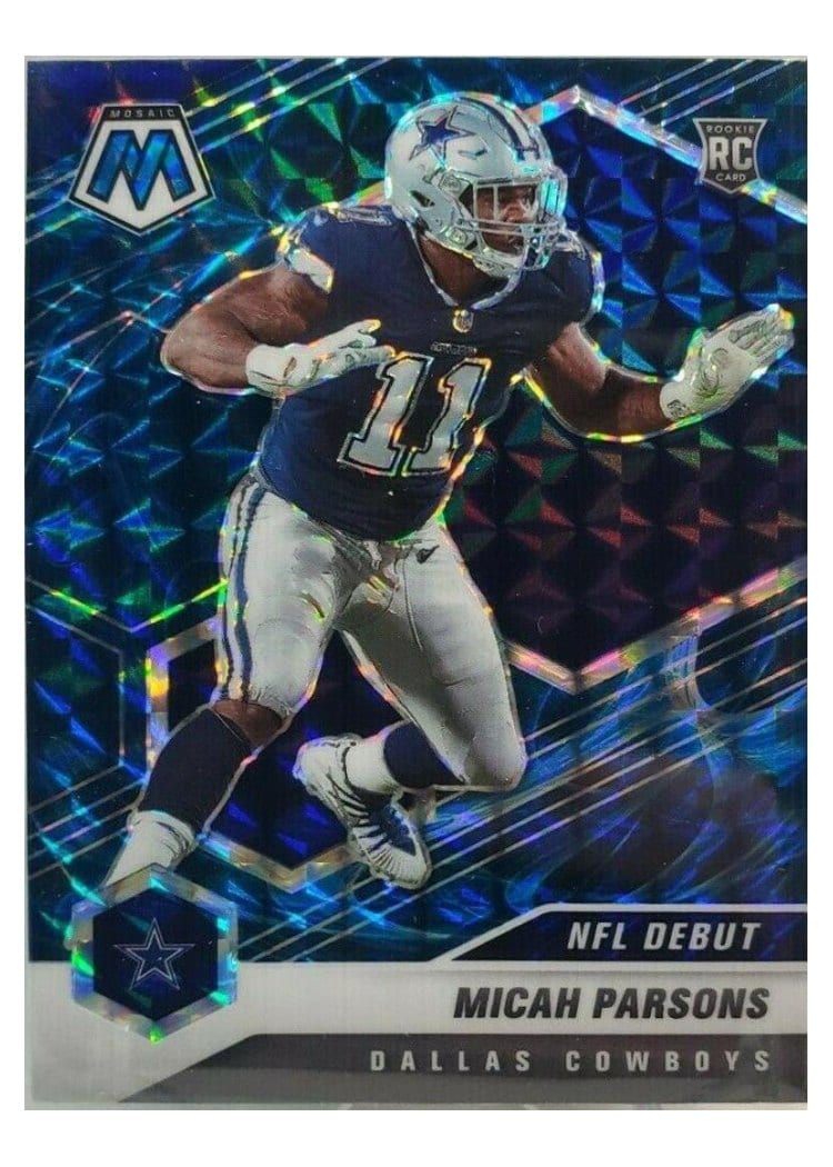 2021 Panini Mosaic Base Set Micah Parsons #257 card
